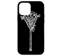 Bâton de Crosse Dessin à Une Ligne Coque pour iPhone 12 Mini