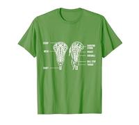 Bâton de Crosse - Idée Sportive Lax Team Player Coach T-Shirt, Homme, Herbe, XXL