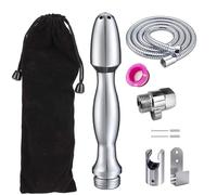 Bâton de douche Confidence Lavement,Bidet de salle de bain portable - Système de nettoyage de douche, crochet,régulateur et tuyau de 150 cm