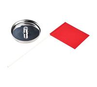 Bâton de drapeau de golf - Ensemble d'aide à l'entraînement professionnel - Accessoire d'entraînement robuste - Outil portable - Pour golfeurs, , maison, jardin, , plage, conduite amusante