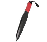 Bâton de dressage pour chien - En caoutchouc et nylon - Polyvalent - Soulage le stress - Facile à utiliser - Avec cordon noir - Poignée rouge
