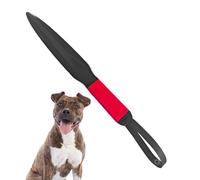 Bâton de dressage pour chien - Outil de libération contrôlée des morsures, sangle en nylon robuste, couleurs vives, taille 35 x 5 cm, 190 g, prise ferme + forme d'assistance à la mâchoire, matériau ré