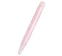 Bâton de en Pierre Naturelle, Outil de Massage et de Relaxation, Quartz Rose pour Spa (Rose)