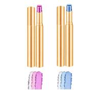 Bâton de fard à paupières dégradé de trois couleurs, bâton de fard à paupières dégradé imperméable mat, bât/on de fa/rd à paup/ières lisse et durable, bâto/n de far/d à paupiè/res mat léger (2pcs)