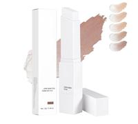 Bâton de fond de teint coréen à changement de couleur avec pinceau, base de maquillage et crème anti-cernes à couverture complète, fond de teint longue durée for tous les types de peau(Tan)