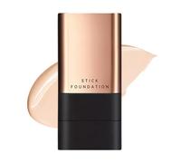 Bâton de fond de teint, crème avec pinceau, bâton de fond de teint Full Coverage, anti-cernes et CC Cream Stick, finition mate naturelle (blanc brillant, 20 g)