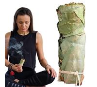 Bâton De Fumigation - Eucalyptus Séché 10cm | Bouquet Herbacé De Nettoyage | Botte Naturelle pour Méditation Yoga Rituels Spirituels Purification D'Énergie Et Relaxation