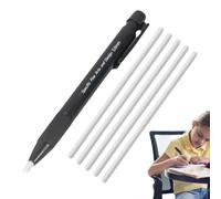 Bâton de gomme crayon d'effacement mécanique stylo de gomme rétractable pointe fine de 3.8mm avec 5 recharges pour artistes dessin travail de dessin as shows