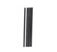 Bâton de graphite solide Bâton d'agitation de creuset en graphite, tige fusi0n 6 pouces, barre soudage for le raffinage l'or, du cuivre et l'argent