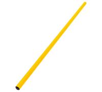 Bâton de gymnastique senior en plastique, 100 cm, jaune