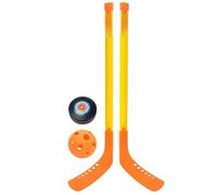 Bâton De Hockey pour - Ensemble D'entraînement Sportif Léger en ABS De 70 Cm | Équipement De Jeu De Boule De Glace Au Sol Junior | Kit D'entraînement Portable pour Débutants, Exercice De Jeu