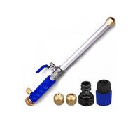 Herzberg, HG03824-BLU, Bâton De Lavage Haute Pression À Double Buse Bleu, Lance de Lavage Haute Pression, Double buse, Compatible avec tuyaux ¾, portée jusqu'à 15 mètres