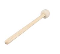 Bâton de maillet de grosse caisse, bâton de maillet de tambour à tête en feutre de laine de 36 cm / 14,2 pouces de longueur avec tête en feutre de laine accessoire de fanfare à