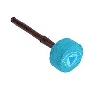 Bâton de Maillet feutré en Acajou Fait à la Main pour Bol Chantant du Bouddhisme Tibétain, Belle Apparence, Toucher Lisse pour Soulager le Corps et L'esprit (Chakra Ajna bleu)