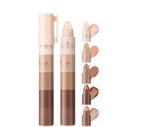 Bâton de maquillage illuminateur 5 en 1, stylo Pearl Lying Silkworm, crayon à paupières 5 sections, waterproof et longue tenue, pour un regard captivant (1PCS-B)