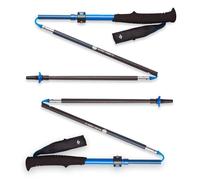 Black Diamond Equipment Distance Carbon Flz Bâtons de Trekking/Course à Pied, Ultra Bleu, 140 cm