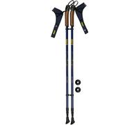 Bâton de marche nordique Abbey Camp® Geneva-140 Bleu TU