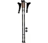 Bâton de marche nordique Abbey Camp® Geneva-140 Noir TU