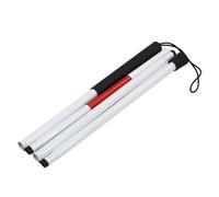Bâton de Marche pour Canne Aveugle - Barres de Guidage réfléchissantes | Canes de Marche antidérapantes | Abdominaux Souples, d'aluminium Conduit Canne pour déficience visuelle et Personnes