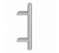 Bâton de maréchal LEViiTA - modèle incliné - gris RAL 9006 - longueur 700 mm TIRARD