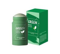 Bâton De Masque D'argile - Bâton De Masque De Nettoyage En Profondeur Au Thé Vert Pour Le Visage | Nettoyant Doux Pour Le Visage Hydratant Et Éclaircissant Pour Femmes | Soins De La Peau Quotidiens Au