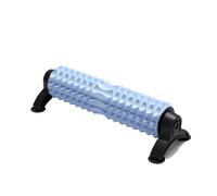 Bâton de Massage à rouleau en mousse ventouse, 2 pièces, tige solide for tissus profonds, adsorbable, sans glissement, sport, Yoga Pour Fitness(Blue)