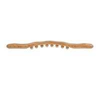 Bâton de Massage Corporel Manuel en Bois de Hêtre Marron, Léger | Stylo à Points D’acupuncture Manuel, Design Unique, Portable et Pratique