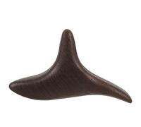 Bâton de Massage des Pieds en Bois Wengé, Ergonomique, Portable | Usage Quotidien au Bureau, Contrôle Manuel Compact, Couleur Marron, Outil Traditionnel pour Réflexologie Plantaire