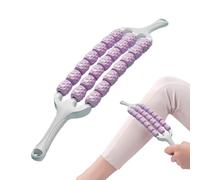 Bâton de Massage Musculaire | Rouleau de Massage avec Prise Ergonomique - Grattoir Physique à Main pour Bras Dos Hanches Cuisses Nuque Hommes Femmes Fitness