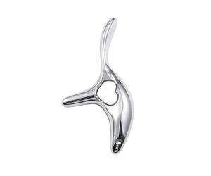 Bâton de massage non électrique en métal pour réflexologie du pied, soulagement des tensions musculaires, design convivial pour les voyages, masseurs de pieds professionnels pour thérapies de