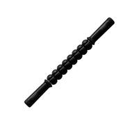 Bâton de massage pour yoga - PP acier 45 cm | de yoga pour récupération musculaire avec nœuds texturés, après l'entraînement, soin des points de déclenchement | Masseur de Teji