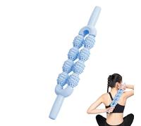 Bâton de Massage Rouleau - Rouleau de Massage Portable pour Mollets - Masseur Antidérapant Corps Nuque Dos Bras Crampes Raideurs,Échauffement Quotidien Maison Bureau Gym Sport Voyage Fitness Femmes Ho