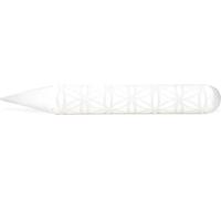 Bâton de massage sélénite Fleur de vie -- 15cm