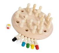 Bâton de mémoire en Bois, échecs, éducation précoce, mémoire de Couleur, échecs, capacité Cognitive, Jouet d ' Apprentissage pour Wooden Matching Stick