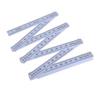 Bâton de mesure pliable de 1 mètre avec échelle transparente, règle facile à transporter, règle facile à transporter pour ingénieurs, constructeurs et amateurs de rénovation de maison