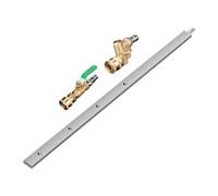 Bâton de nettoyage de radiateur - Nettoyeur haute pression réglable - Outil de nettoyage de radiateur de 61 cm en acier inoxydable - Bâton de nettoyeur haute pression portable pour camion