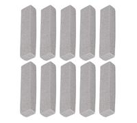 Bâton de nettoyage en pierre ponce, bloc de nettoyage pour cuvette de toilettes, outil de détachage de joints, gommage abrasif robuste, gomme anti-taches, 15 x 3,5 x 2,3 cm, pour salle de bain