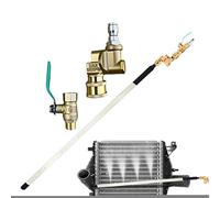 Bâton de nettoyage pour radiateur - 24" 310 bar - Avec raccord d'air - Accessoire de nettoyage à pression pour véhicules, bateaux, générateurs de camping-cars, camions, ATV