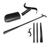 Bâton de Pansement Long Détachable pour Chaussures Portables, Chaussettes, Aides à L'habillage avec Chausse-pied, Aides à L'habillage étendues et Réglables pour Chaussures, Chaussettes, Chemises et Pa