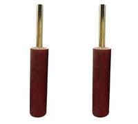 Bâton De Papier De Verre À Tête Cylindrique Tige En Acier Et Papier De Sable Pour Le Polissage Meulage Abrasif Fraises Bâton Outil Abrasif De Ponçage,80 Grains