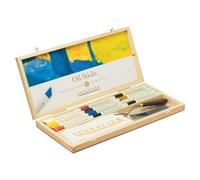 Bâton De Peinture À L Huile Oil Stick 38 Ml Coffret En Bois 12 Pcs