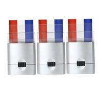 Bâton de peinture pour le visage, 3 pièces de peinture pour le visage drapeau patriotique la France pour encourager le bâton maquillage rouge blanc et bleu pour les matchs football