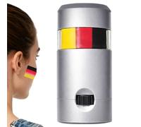 Bâton de peinture pour le visage drapeau de couleur, bâton de peinture pour le visage sportif, crayons patriotiques imperméables et résistants à la transpiration, bâtons de peintures corporelle