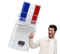 Bâton De Peinture Pour Le Visage Du Drapeau National | Bâton De Peinture Pour Le Visage De Match De Football | Résistant À La Transpiration, Adapté Aux Événements Sportifs Et Aux Activités Nationales