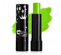 Bâton de peinture pour visage et corps vert fluo, finition mate vive pour | Idéal pour les looks inspirés des extraterrestres, du slime et du cyber, avec une couverture vive qui apparaît lors des