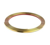 Bâton de pelage bande chant en forme U | For coin de dosseret de meubles multicolore plusieurs tailles(Gold,5m)