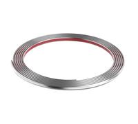 Bâton de pelage bande chant en forme U | For coin de dosseret de meubles multicolore plusieurs tailles(Silver,10m)