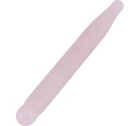 Bâton de pierre de massage, 1pc pierre, bâton de cristal de quartz traitement naturel du point rose pour les femmes acupuncture -thérapie