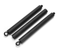 Bâton de Pilates 3 Pièces Réglable avec Barre de Résistance Portable Mousse Anti-Déchirure pour Yoga Parfait pour Entraînement Total du Corps