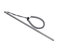 Baton de Plongée sous-Marine 35cm / 13.77po Baton Pointeur Indicateur en Alliage d'Aluminium avec Sangle à Main Accessoire Plongée sous-Marin(Argent)